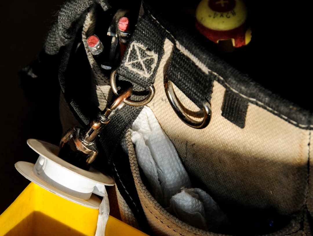 Outils de plombier professionnel